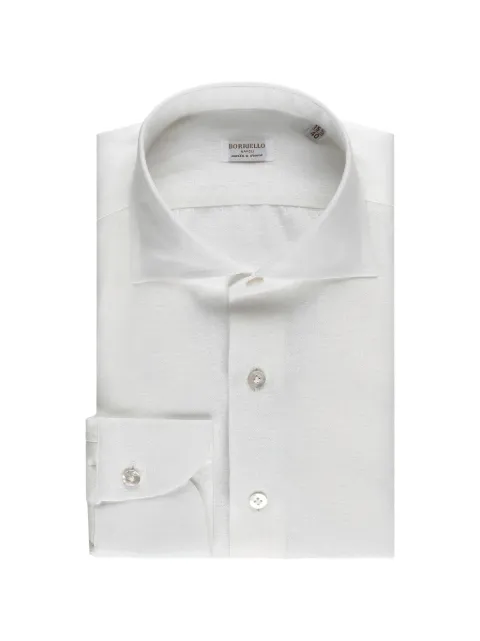 BORRIELLO NAPOLI button-up shirt White 220191MARECHIARO