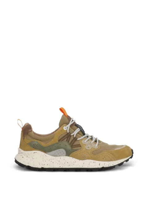 FLOWER MOUNTAIN Yamano 3 panelled sneakers Neutrals 2017816