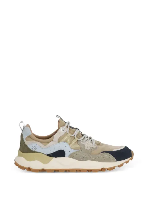 FLOWER MOUNTAIN Yamano 3 paneled sneakers Blue 2017816