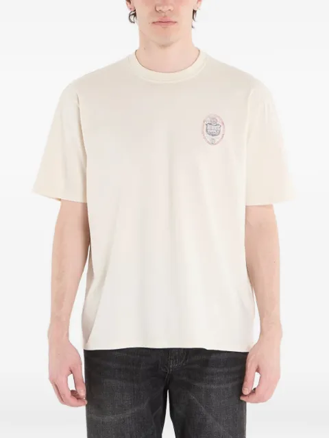 GUESS JEANS logo-print cotton T-shirt Neutrals M6RI55K8FQ4