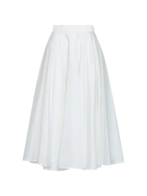 Blanca Vita midi A-line skirt White GELIUX1824