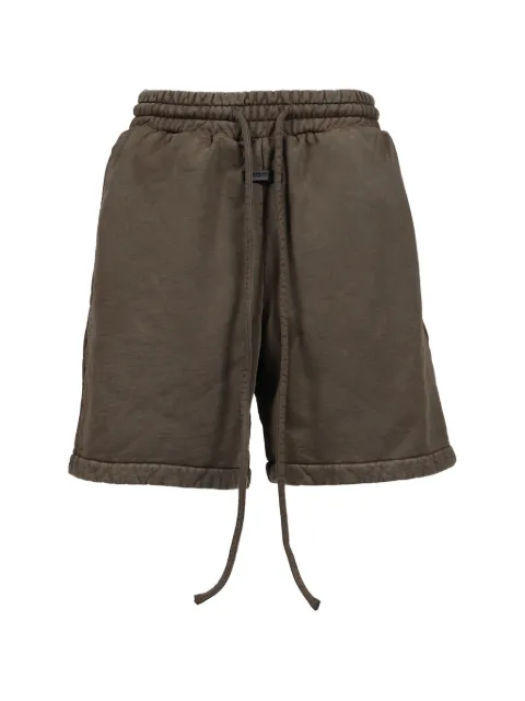 Fear Of God Vacation drawstring-waist logo-patch shorts Brown FG9M159975BHFFADEDBRW