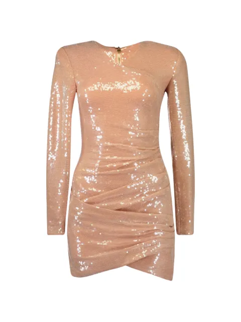 Balmain sequin-embellished mini dress Pink GF0R8925XL954HM