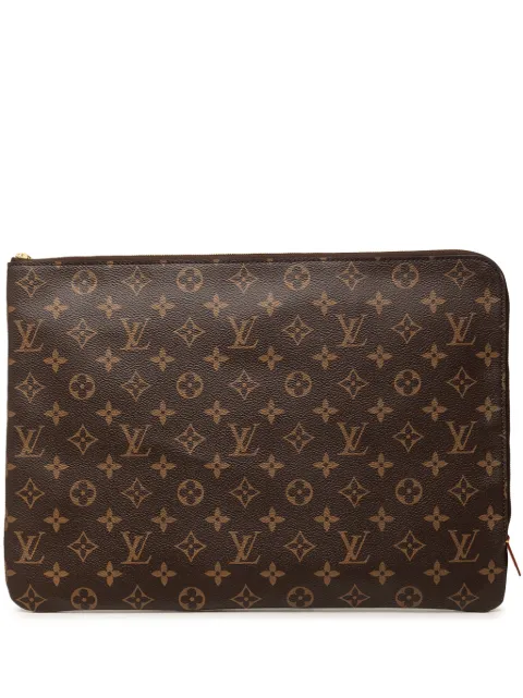Louis Vuitton Pre-Owned 2019 Monogram Etui Voyage GM clutch bag Brown 2DYSNUWD0JDA9SJ7