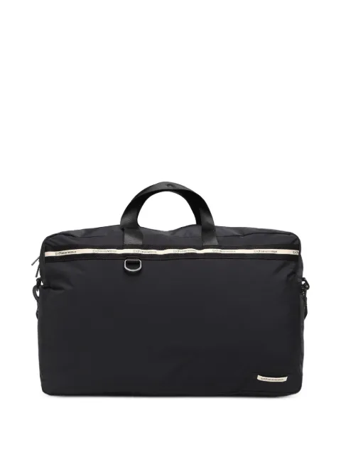 Ea7 Emporio Armani logo-tape gym bag Black 7X000635AF23098UC