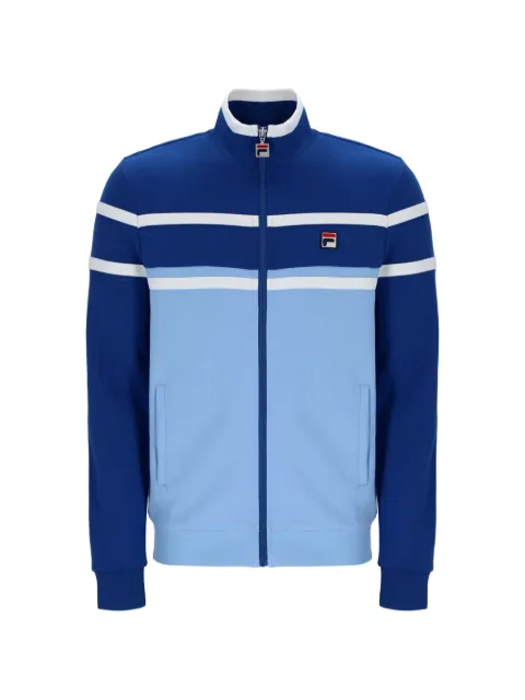 Fila Giovanni contrast-panel track jacket Blue SS26MH003