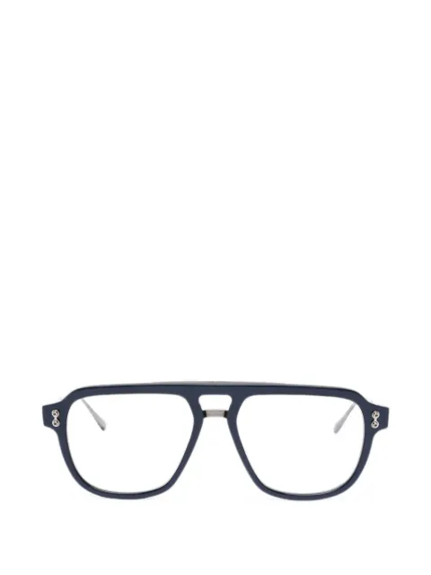 Akoni Argo pilot-frame glasses Silver AKX538C