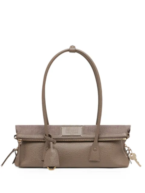 Maison Margiela 5AC leather shoulder bag Brown SB1ZH0007P8833