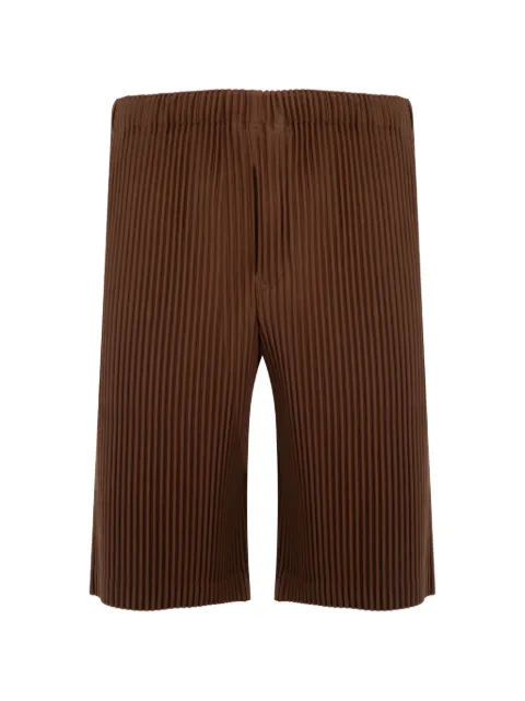 Issey Miyake Color Pleats 2 shorts Brown HP66JF134