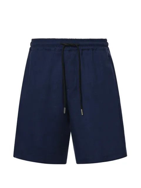 Giuliano Galiano Sense drawstring elasticated-waist shorts Blue SENSE