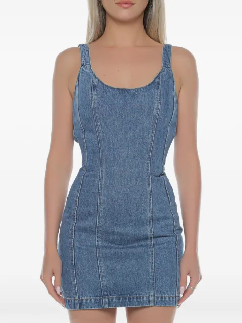 Ksubi Pinnie panelled mini dress Blue WFA23DR001