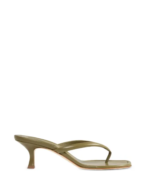 Manolo Blahnik Paterno thong sandals Green 1201189