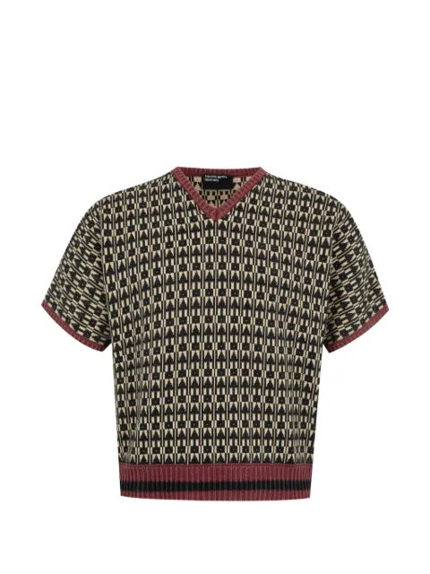 Enfants Riches Déprimés Vienna short-sleeved sweater Neutrals 080274