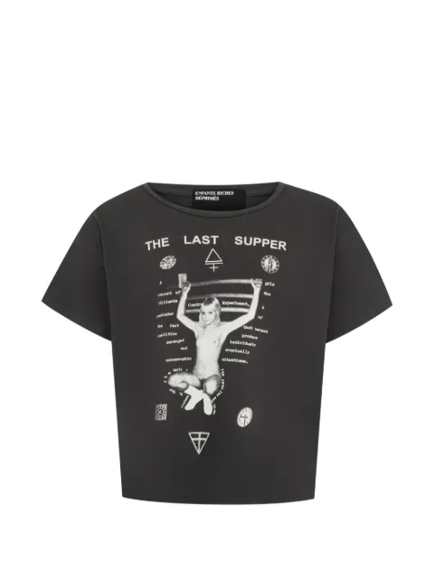 Enfants Riches Déprimés The Last Supper graphic-print T-shirt Black 010928