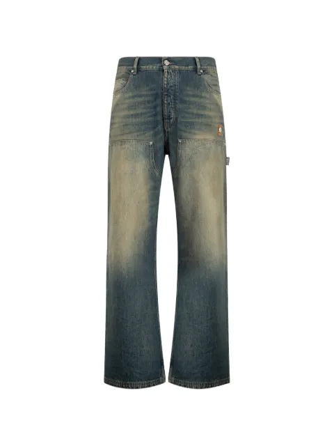 AMIRI faded panelled jeans Blue AMBMJE1134