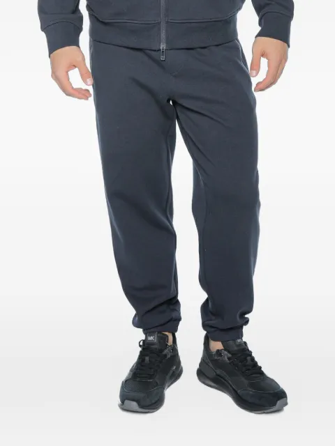 Armani Exchange logo-patch track pants Black XM002353AF2186UB101
