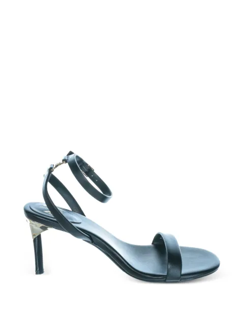 Armani Exchange buckle-fastening stiletto-heel sandals Black XW002580AF1897UC001