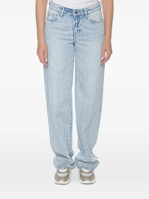 Armani Exchange logo-patch jeans Blue XW000056AF2134MB001