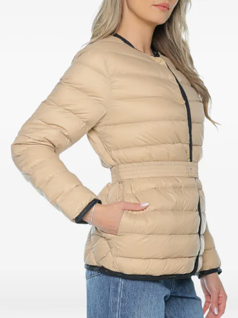 Armani Exchange quilted belted jacket Neutrals XW001786AF1661