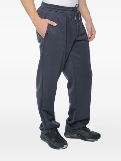 Armani Exchange drawstring-waist pleated trousers Black XM002397AF1993UB101
