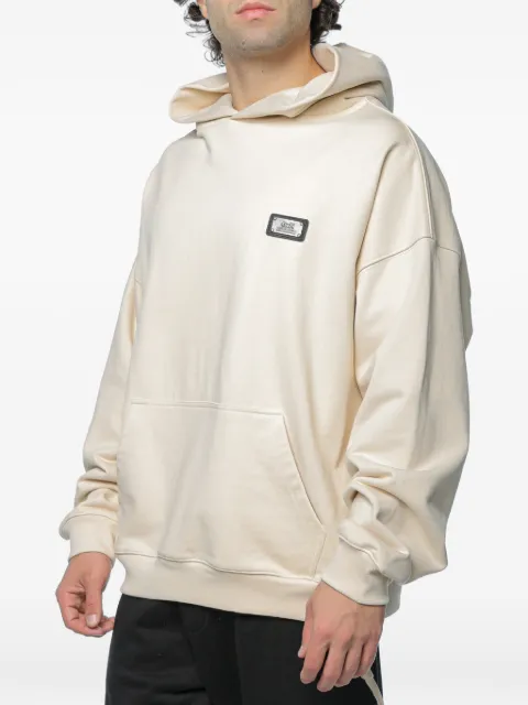 Ksubi Lords Ekcess logo-patch hoodie Neutrals MSP26FL001