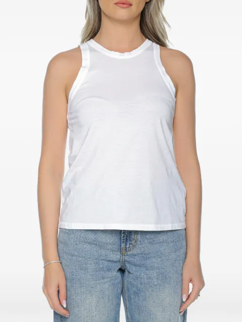 Ecoalf Minden crew-neck cotton tank top White GATSMINDE0847S26000