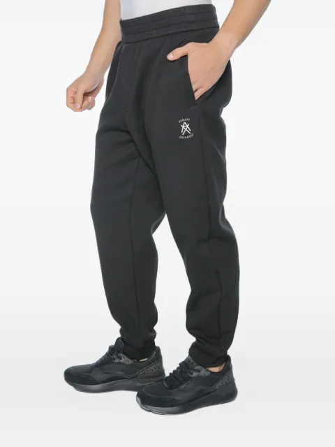 Armani Exchange logo-print elasticated-waist track pants Black XM001778AF1081UC001