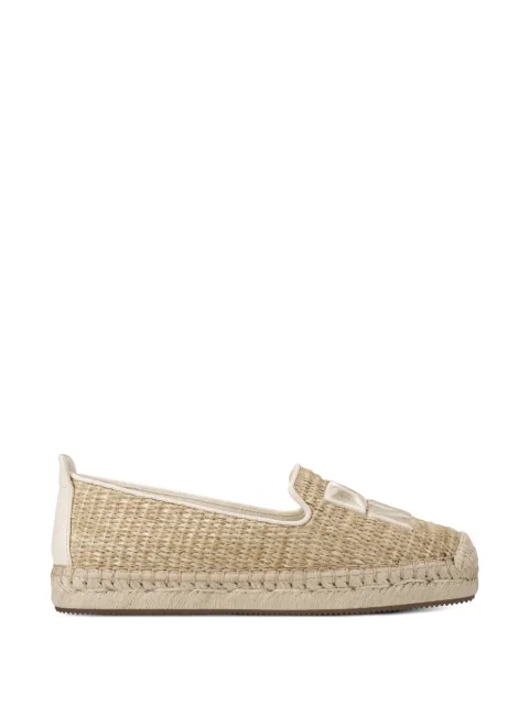 DKNY Maciella logo-embroidered espadrilles Neutrals K2699417NAT