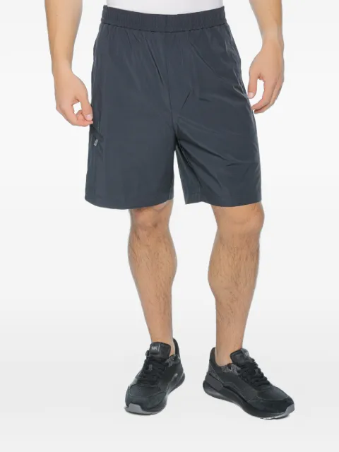 Armani Exchange elasticated-waistband shorts Blue XM002100AF2