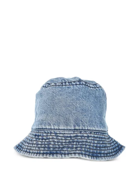 Armani Exchange acid-wash denim bucket hat Blue XW002374AF2133MB001