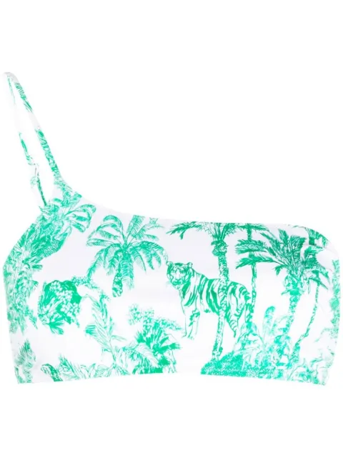 MC2 Saint Barth Macy toile de Jouy-print bikini Green MACY00102015B