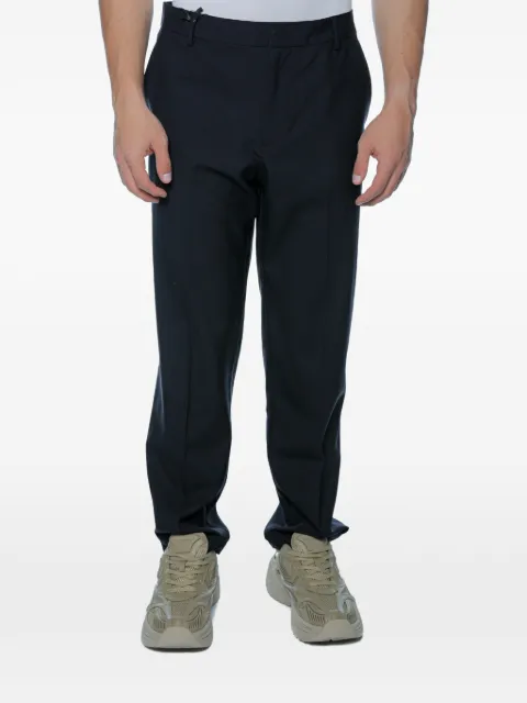 Emporio Armani pressed-crease straight-leg trousers Black EM004216AF2459UB118