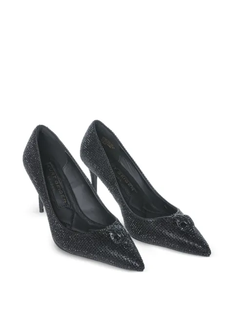 Kurt Geiger London Belgravia textured pumps Black 5397100689