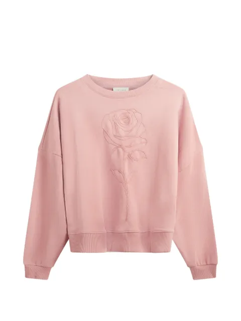 Ted Baker Marssia floral-embroidered sweatshirt Pink 281926