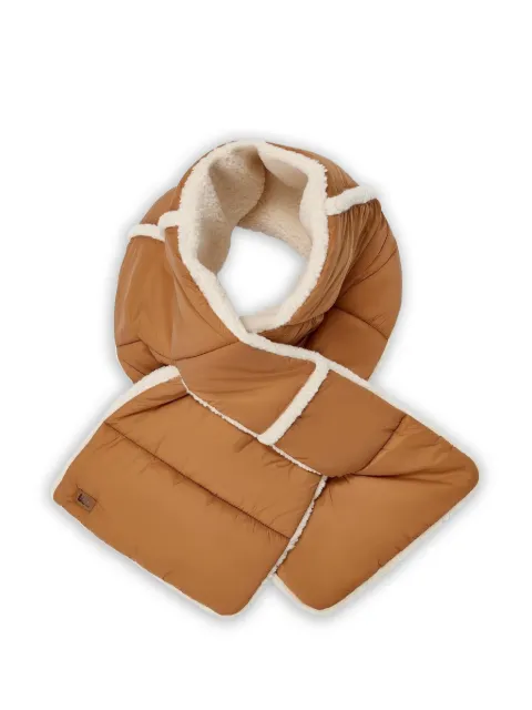 UGG Uggfluff reversible quilted scarf Brown 101015CHE