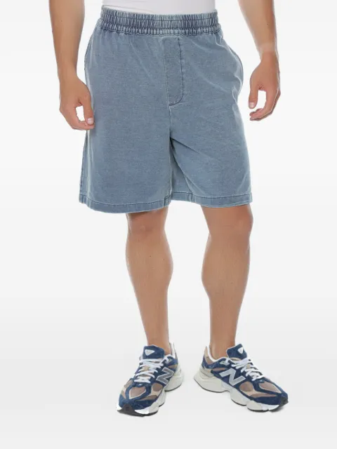 Armani Exchange elasticated-waistband shorts Blue XM000468AF1305MB001