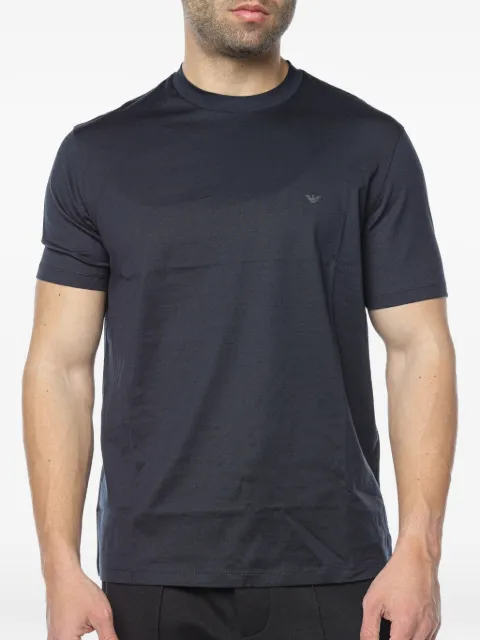 Emporio Armani logo-detail T-shirt Blue EM000983AF1366