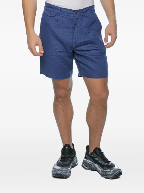 Ecoalf Tika organic linen shorts Blue GAPCTIKAS0747S26510