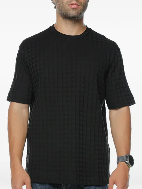 Emporio Armani jacquard-logo T-shirt Black EM002967AF1076FC230