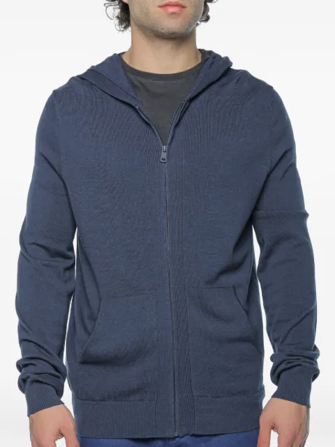 Ecoalf Kirkia zip-up hoodie Blue GAKNKIRKI0675S26161