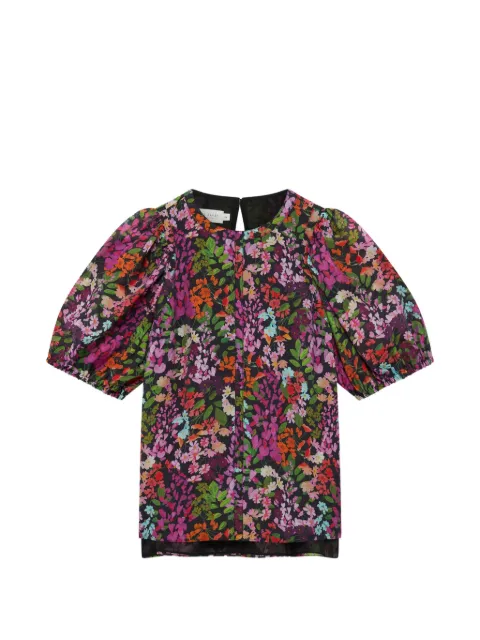 Ted Baker Hahtie puff-sleeve top Black 281436