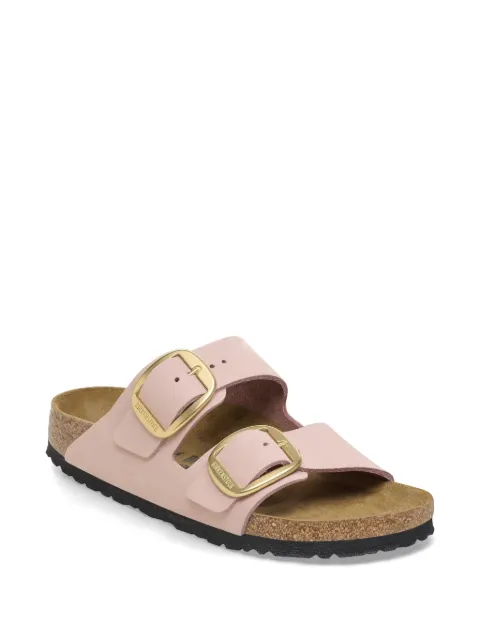 Birkenstock Arizona Big Buckle nubuck leather sandals Pink 1026559