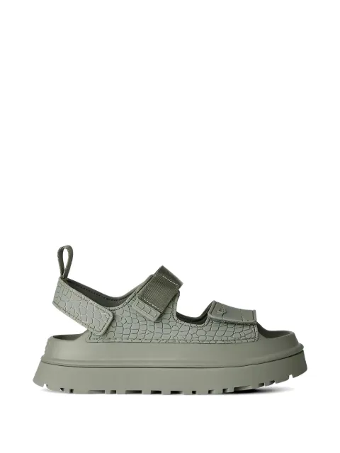 UGG Goldenglow embossed sandals Green 1175311