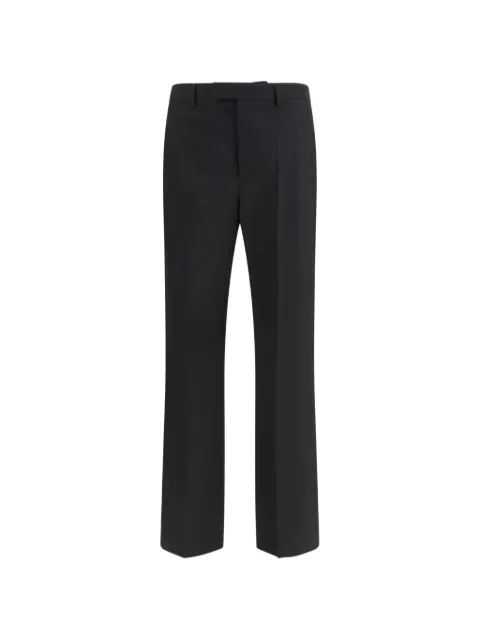 Valentino Garavani natté-wool trousers Black VRBN86BGW