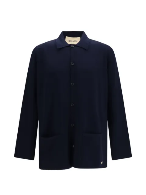 Valentino Garavani VLogo Signature cardigan Blue 9V3KA06QBLY