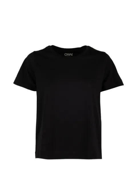 OWN loose-fit crew-neck T-shirt Black LTS207000
