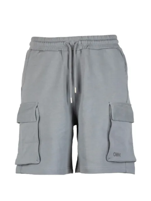 OWN cargo-pocket drawstring shorts Grey MBK203202