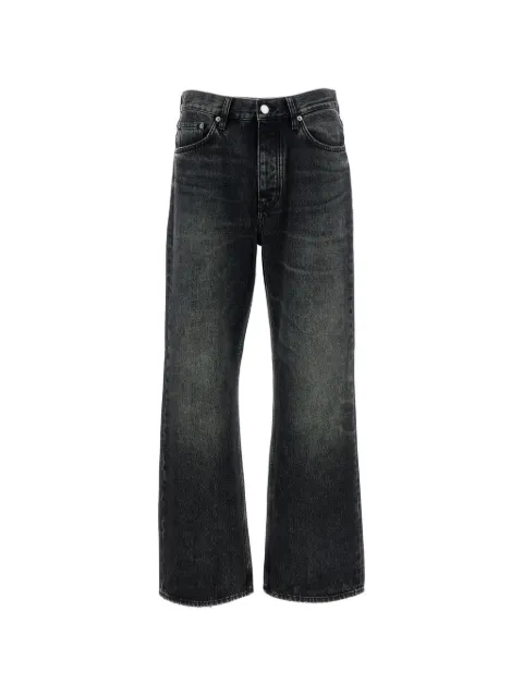 Sunflower kick-flare raw-denim jeans Black 51650708