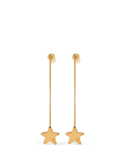Jil Sander star-pendant drop earrings Gold J11VG0351P4877