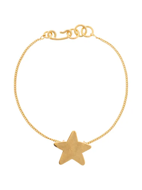 Jil Sander star-pendant curb-chain bracelets Gold J11UY0145P4877